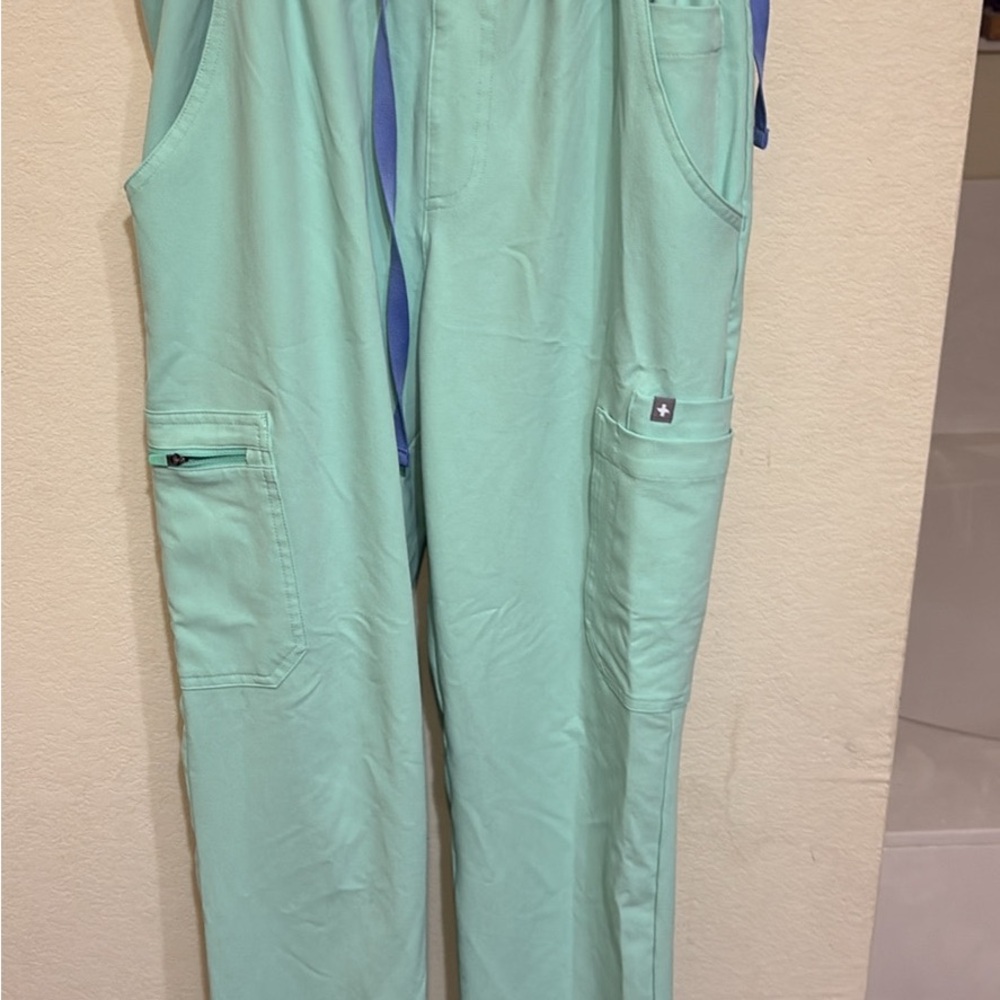 Mint Green Cargo Pants